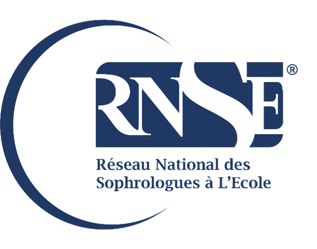 Logo Réseau National des Sophrologues à l'école -